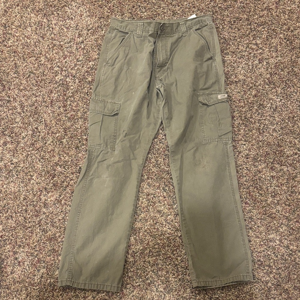 Wrangler Olive Green Cargo Pants